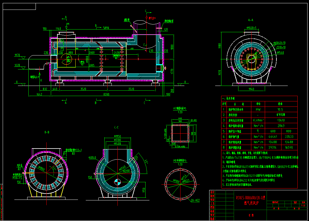 10.5MWȼ?x)L(fng)tcadDCеO(sh)ӋcadD
